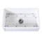Gourmetier KGKFA331810LD 33" x 18" SGL Bowl Farmhouse Kitchen Sink, Drain & Rack KGKFA331810LD - alternate 1